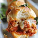 Marinara-Parmesan Meatball Sliders