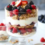 Berry Yogurt Parfait Trifle Recipe