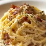 Spaghetti Carbonara Italienischer Art