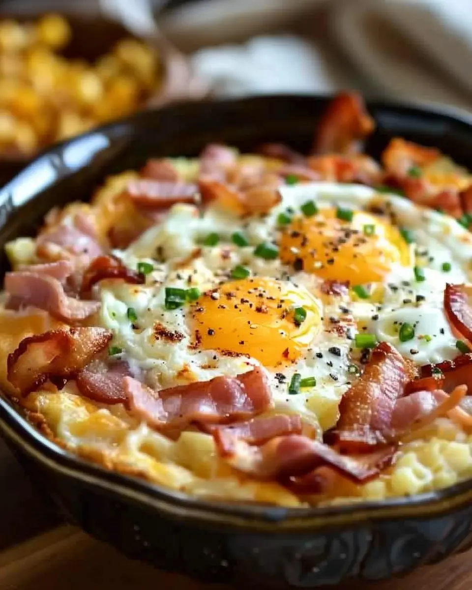 Mountain Man Crock Pot Breakfast: Easy Turkey Bacon Delight