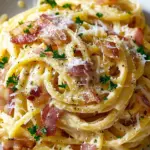 Creamy Bacon Carbonara Pasta