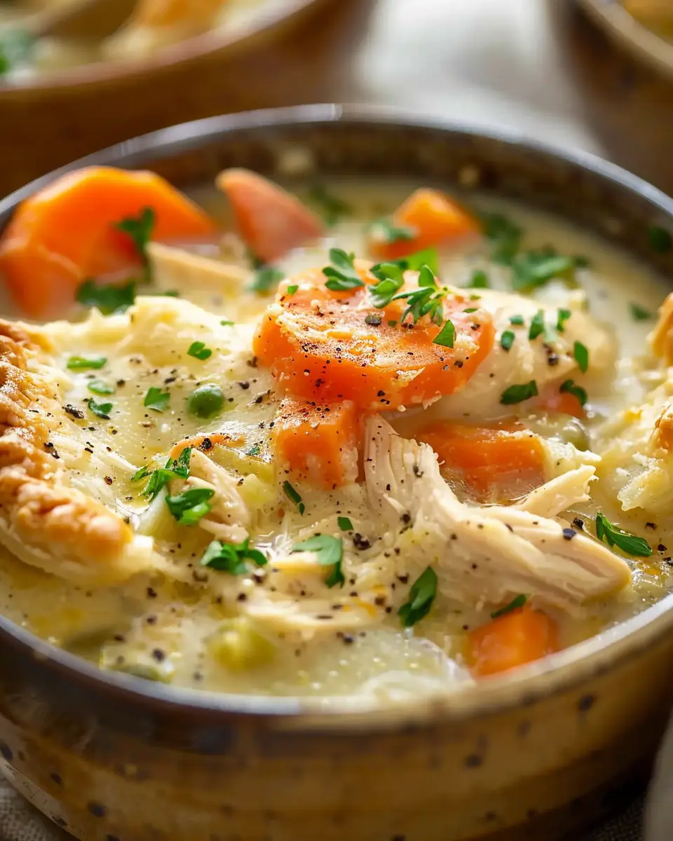 High Protein Chicken Pot Pie Soup: A Cozy, Hearty Delight