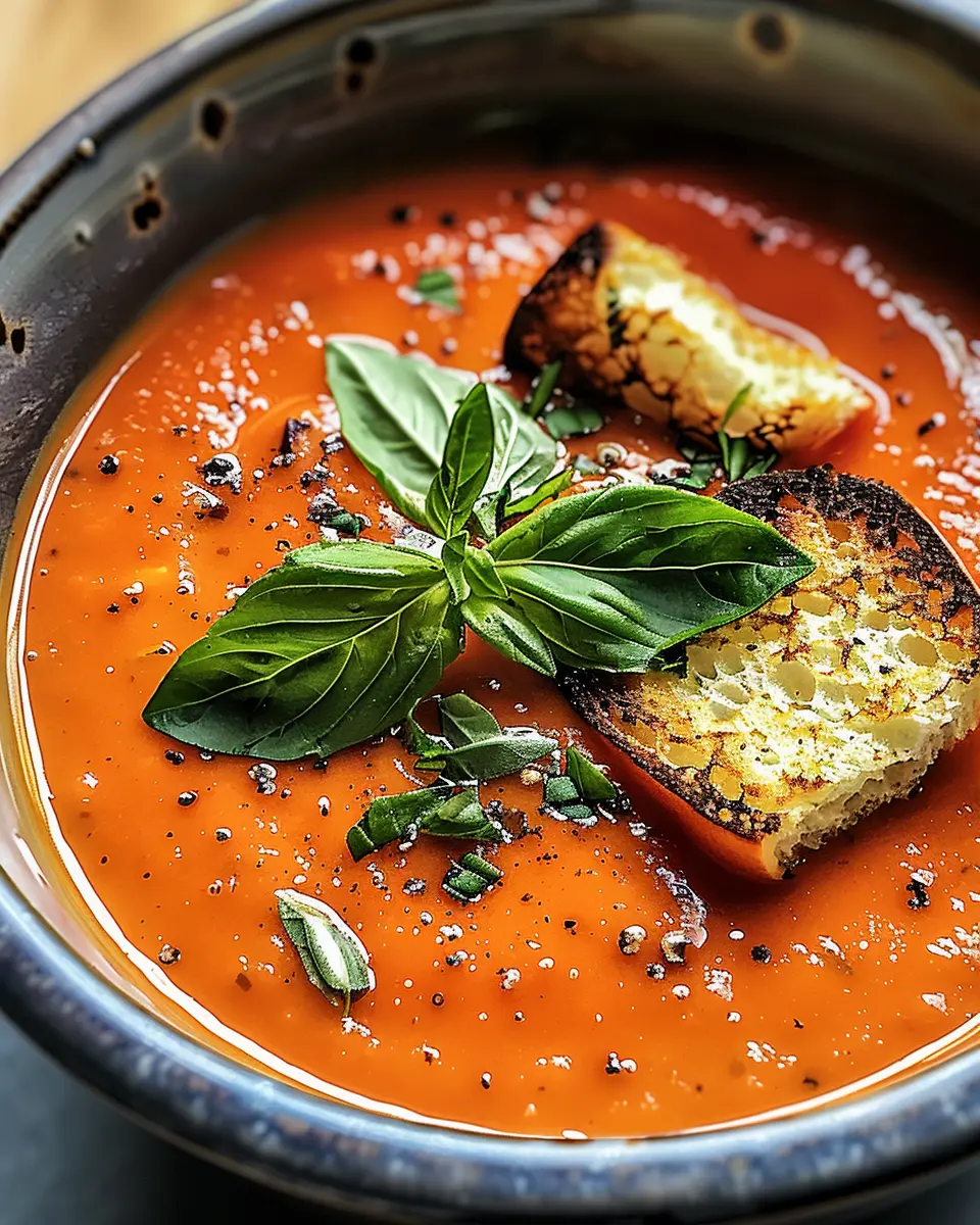 Gordon Ramsay’s Roasted Tomato Soup: Easy Comfort with Turkey Bacon
