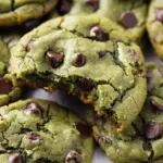 Matcha Chocolate Chip Cookies
