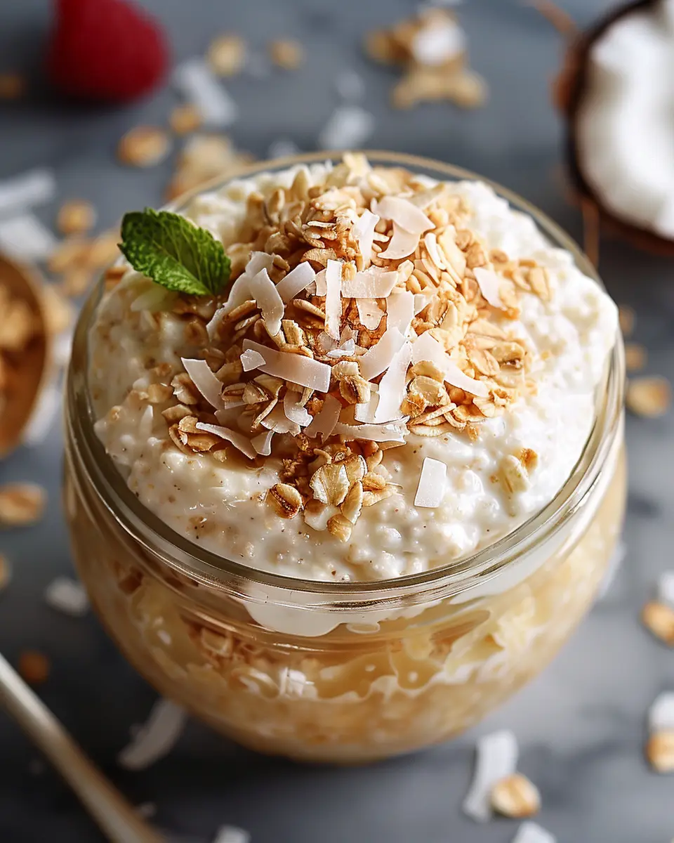 Coconut Cream Pie Overnight Oats: The Best Easy Breakfast Treat