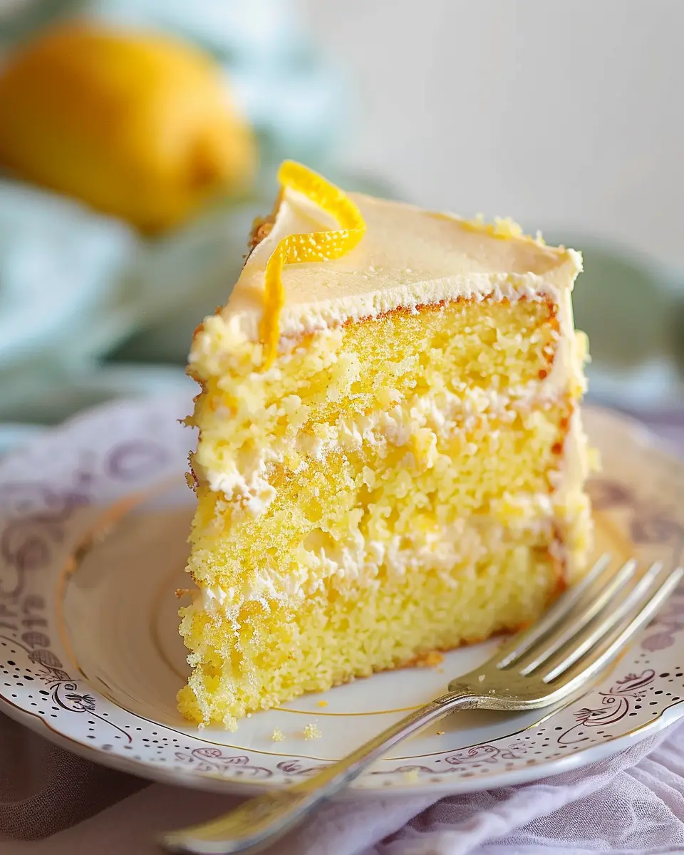 Delicious Lemon Cake Recipe: Your Easy Guide to Zesty Indulgence