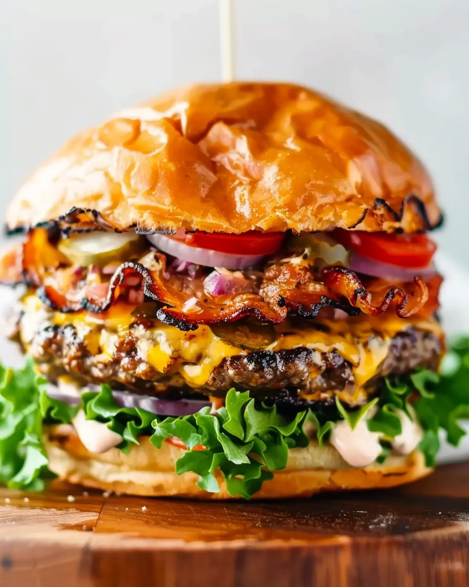 Crack Burger Recipe: Indulgent Flavor with Turkey Bacon Delight