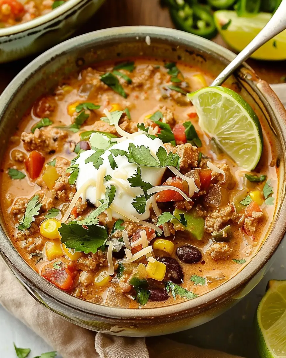 Creamy Taco Soup Recipe: The Best Comfort Food You’ll Love