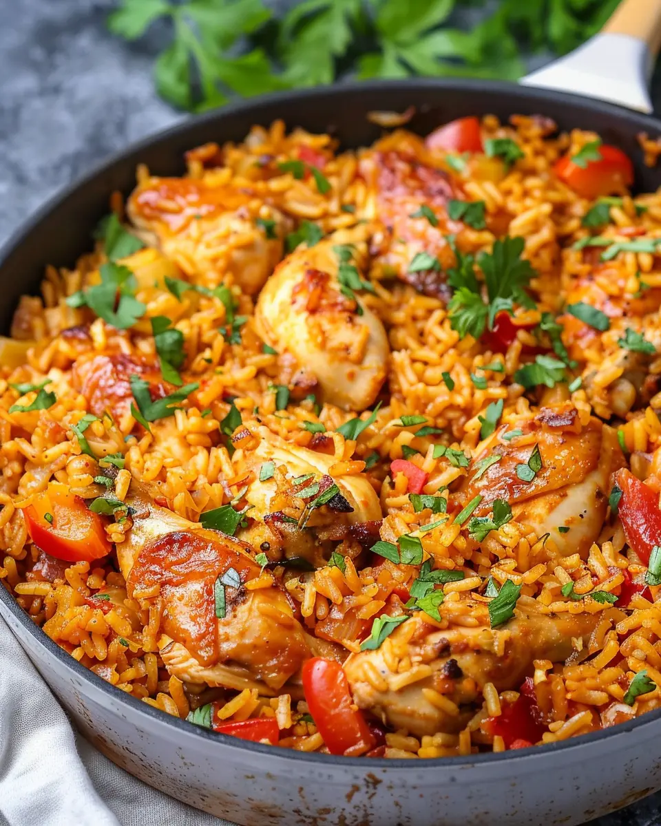 Easy One Pot Chicken and Rice: A Flavorful Weeknight Delight