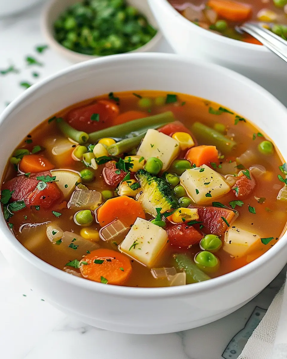 Vegetable Soup: The Best Comforting Recipe for Cozy Nights