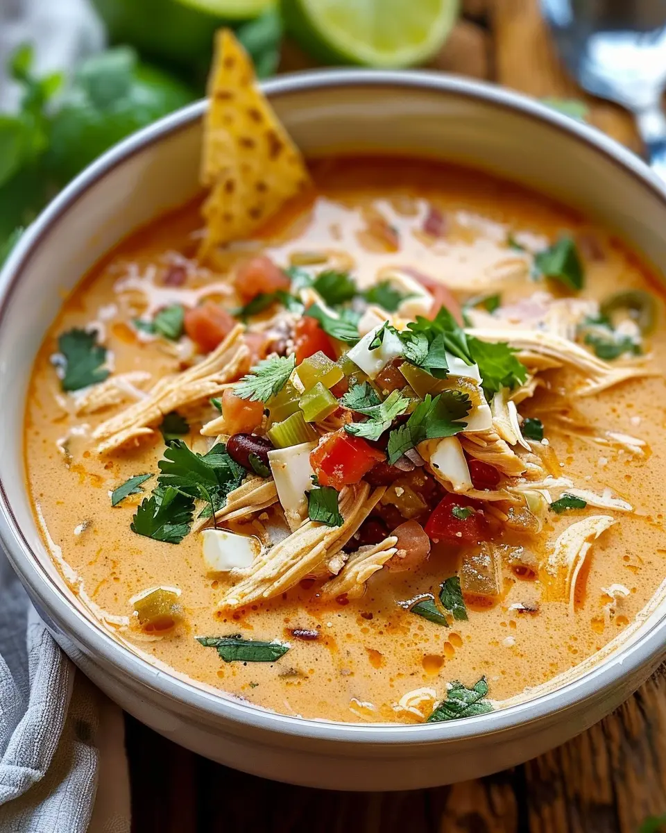 Creamy Chicken Tortilla Soup: The Best Comfort Food Recipe