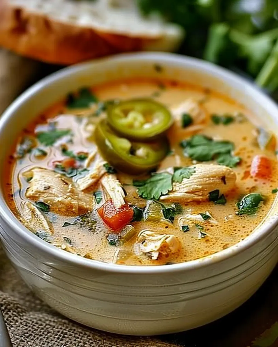 Spicy Jalapeño Popper Chicken Soup: A Cozy, Delicious Twist
