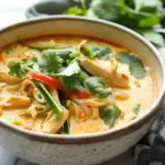 Easy Thai Chicken Curry Soup