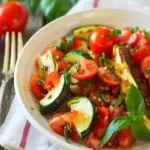 Zucchini and Tomato Salad