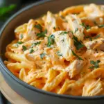 Buffalo Chicken Alfredo Pasta
