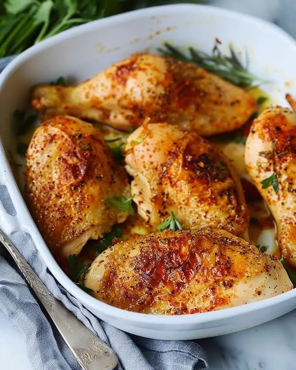 Perfectly Baked Chicken: Juicy and Easy Recipe for Home Cooks