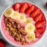 Strawberry Banana Smoothie Bowl