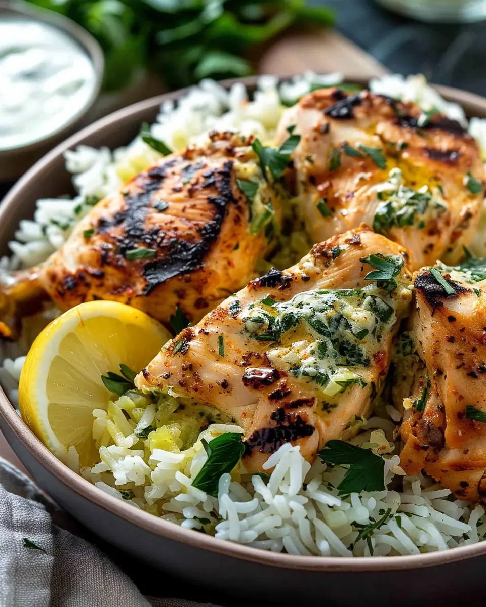 Dump and Bake Chicken Tzatziki Rice: Easy, Flavor-Packed Meal