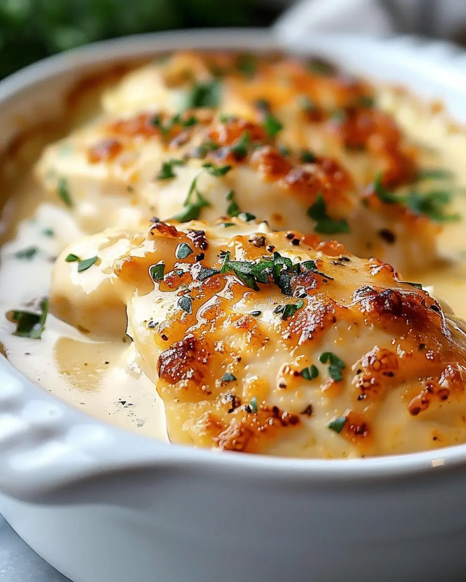 Cream Cheese Chicken Bake: Easy Comfort Food with Turkey Bacon