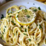 Easy Creamy Lemon Garlic Pasta Recipe