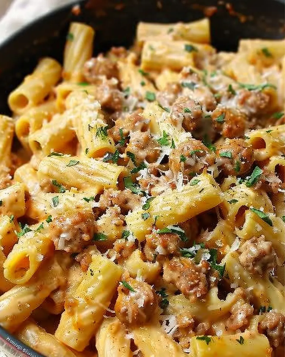 Creamy Sausage Rigatoni: A Deliciously Easy Comfort Dish