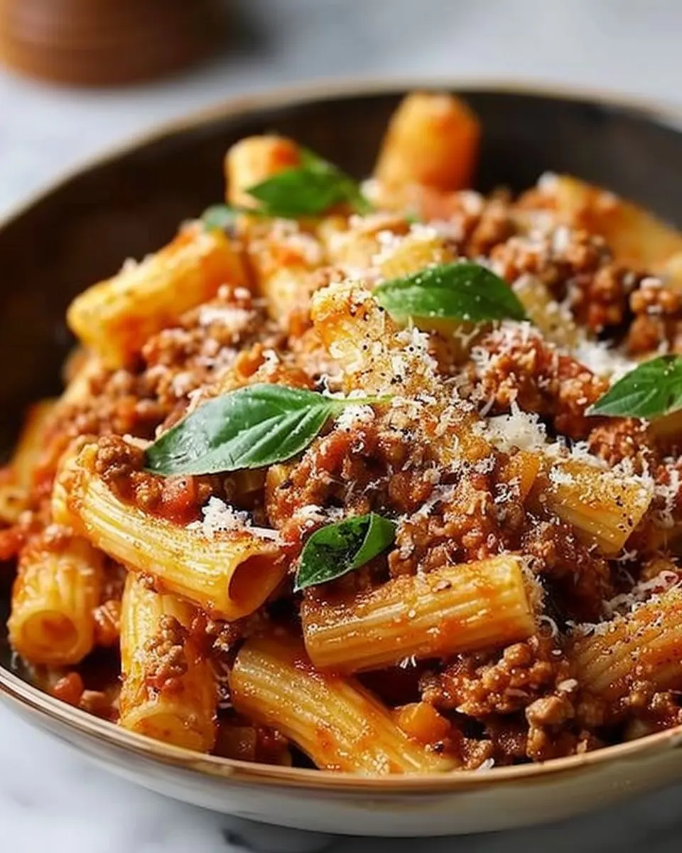 Simple Bolognese: A Cozy, Delicious Twist with Turkey Bacon