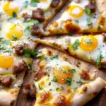 Sausage and Egg Breakfast Pizza