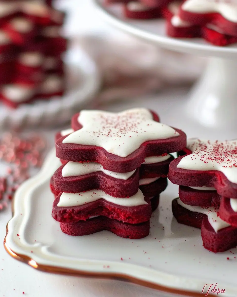 Red Velvet Cut Out Sugar Cookie Recipe: Irresistibly Delicious Treats