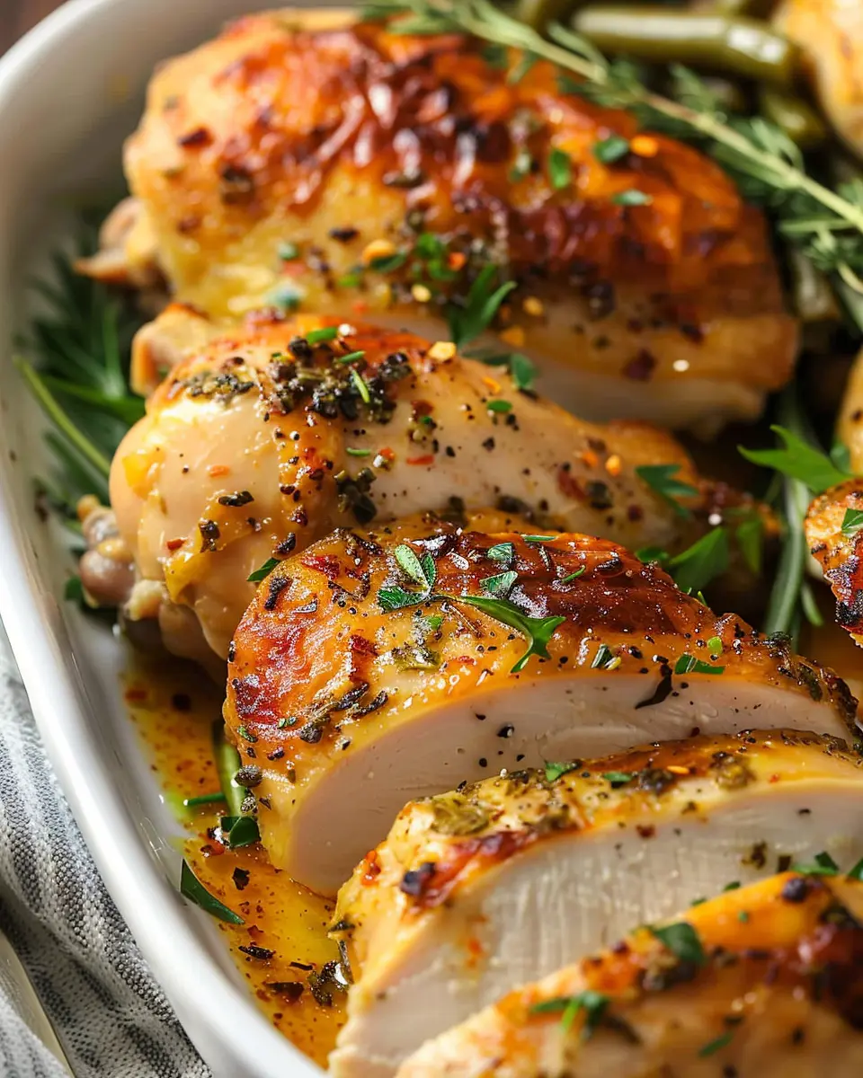 Oven Baked Chicken: Easy Recipe for Juicy Flavorful Dinner