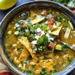Salsa Verde Tortilla Soup Recipe