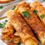 Easy Air Fryer Apple Pie Taquitos
