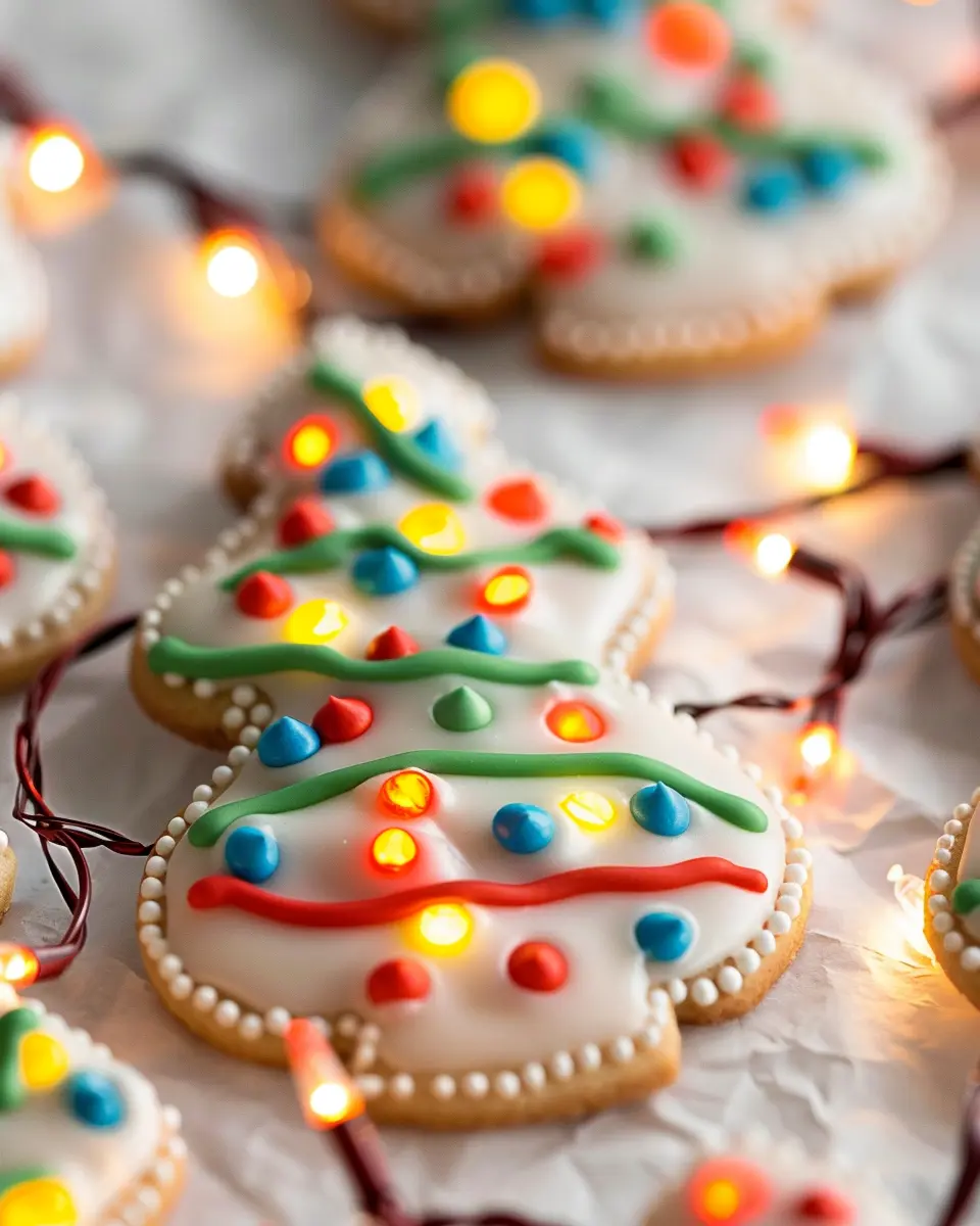 Christmas Lights Cookies: Easy Festive Treats for the Holidays