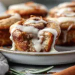 Cinnamon Roll Protein Muffins
