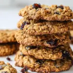 Chewy Oatmeal Raisin Cookies