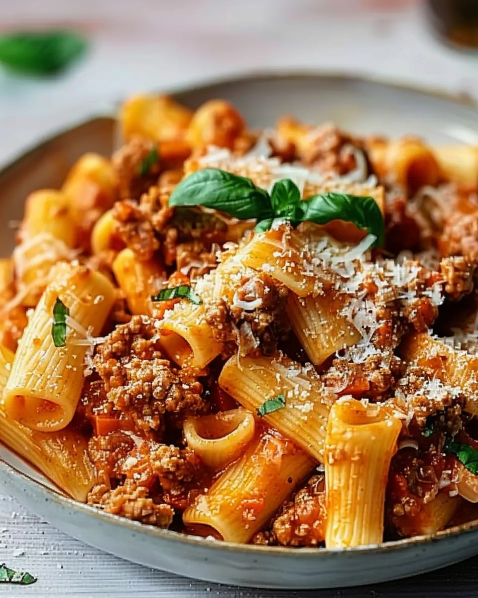 Simple Bolognese Made Easy with Turkey Bacon and Unique Flavors