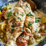 Creamy Pepperoncini Chicken Skillet
