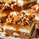Caramel Apple Cheesecake Bars