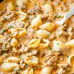 Creamy Beef and Shells