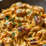 Creamy Cowboy Butter Chicken Pasta Recipe