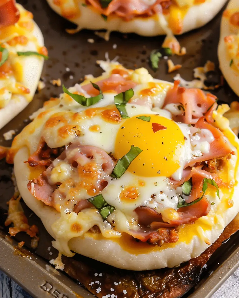 Mini Breakfast Pizzas: Easy and Delicious Turkey Bacon Twist