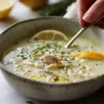 Greek Lemon Chicken Soup