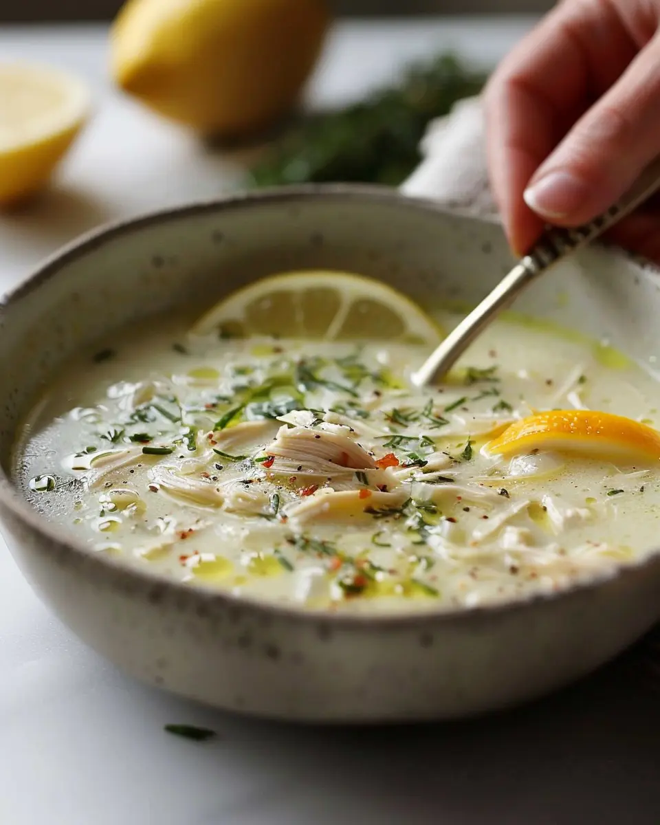 Greek Lemon Chicken Soup: A Refreshingly Easy Comfort Recipe
