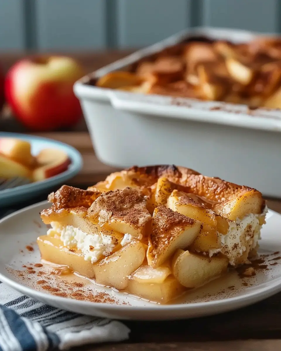 Apple Cinnamon Cottage Cheese Bake: A Healthy Indulgence for All