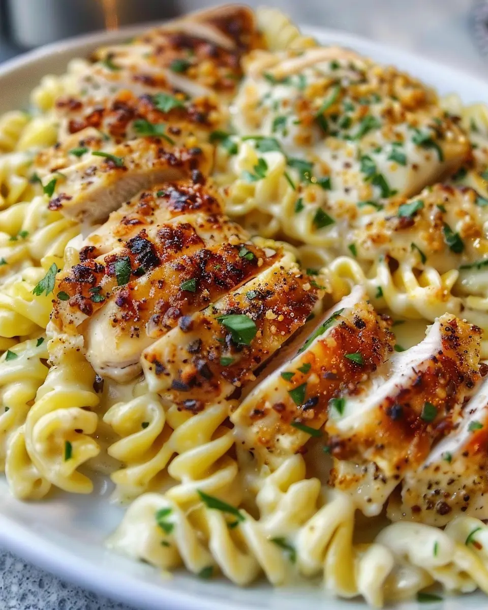 Creamy Garlic Parmesan Chicken: Indulgent Cheesy Twisted Pasta Recipe