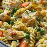 Quick Chicken Pot Pie Pasta