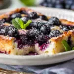 Blueberry Cottage Cheese Breakfast Bake