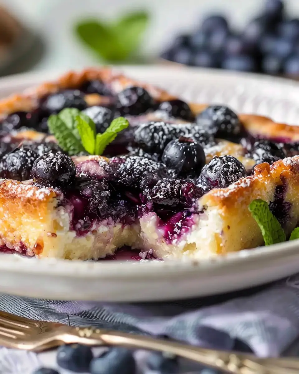 Blueberry Cottage Cheese Breakfast Bake: Easy &amp; Delicious Recipe