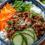 Easy Korean Ground Beef Bowl