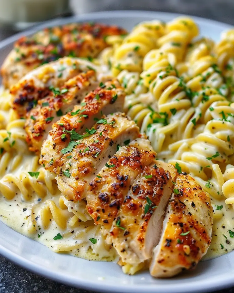 Creamy Garlic Parmesan Chicken: Indulgent Cheesy Twisted Pasta Recipe