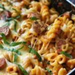 One Pot Cheesy Sausage Pasta